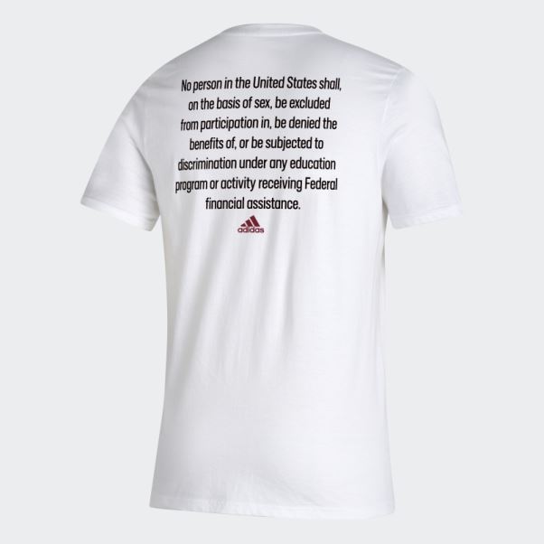 Cardinaux Amplificateur Tee Blanc Adidas