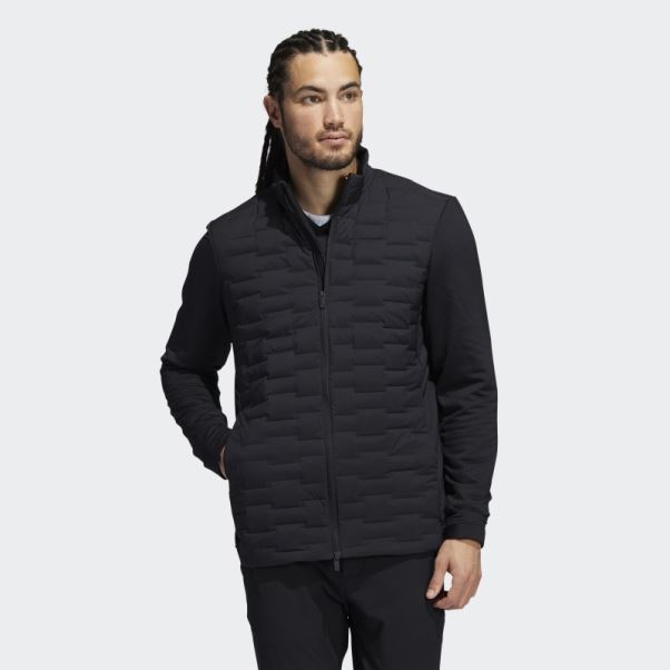 Veste Matelassée Zippée Adidas Frostguard En Contenu Recyclé Noir