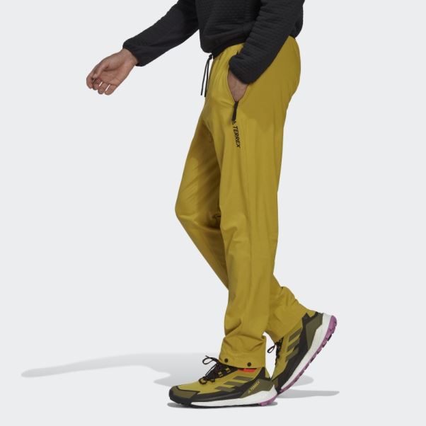 Pantalon De Survêtement De Randonnée Adidas Terrex Liteflex Olive