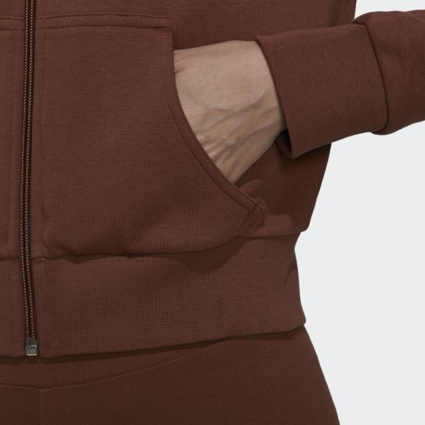 Top De Survêtement Court Adidas 2000 Luxe Marron Terre