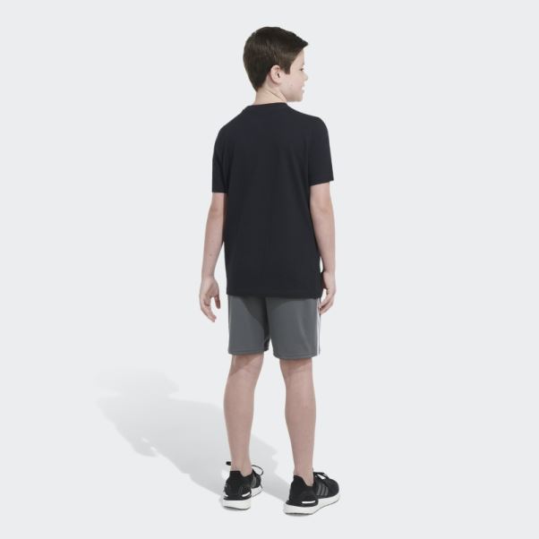 Tee Shirt Ss Optimist Sport Adidas Noir