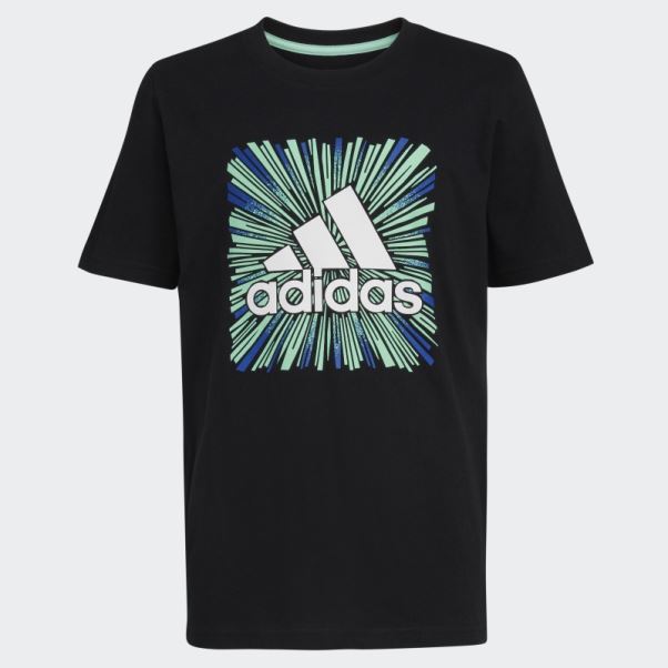 Tee Shirt Ss Optimist Sport Adidas Noir
