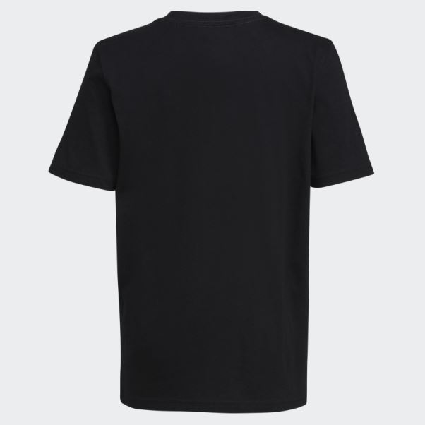 Tee Shirt Ss Optimist Sport Adidas Noir