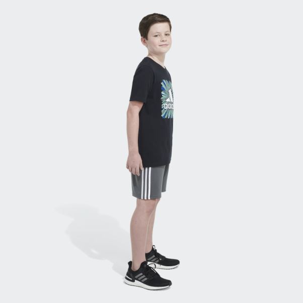 Tee Shirt Ss Optimist Sport Adidas Noir