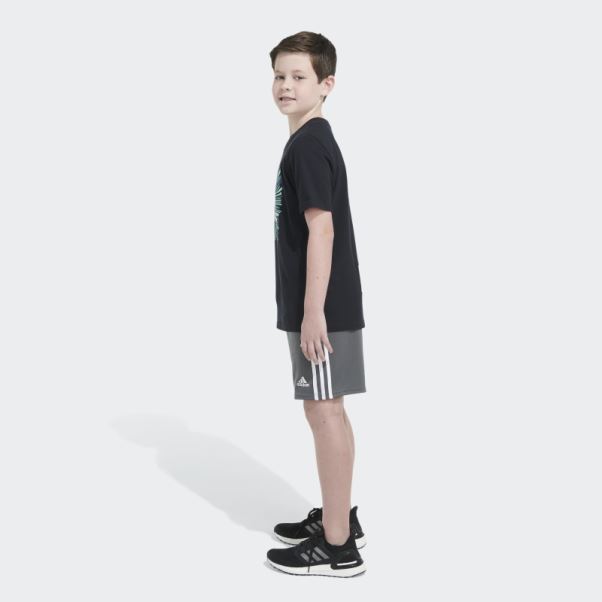 Tee Shirt Ss Optimist Sport Adidas Noir