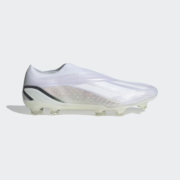 X Speedportal+ Crampons De Football Pour Terrain Sec Adidas Blanc