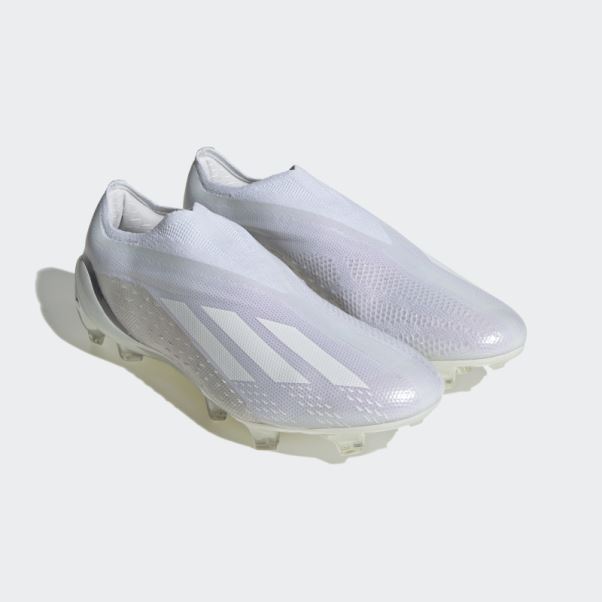 X Speedportal+ Crampons De Football Pour Terrain Sec Adidas Blanc