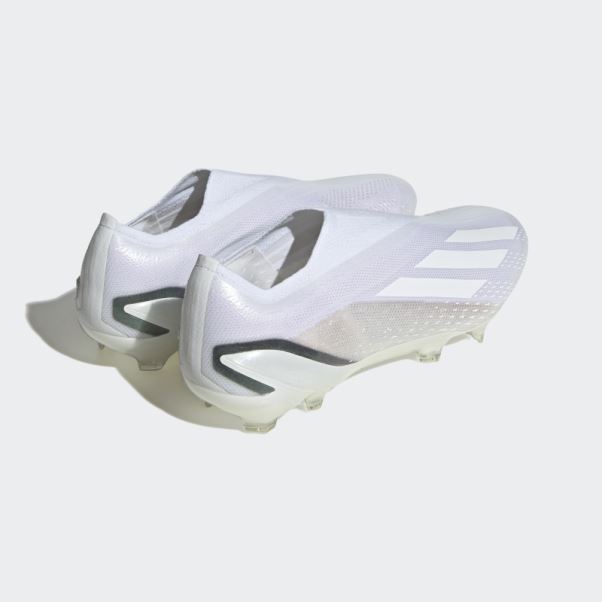 X Speedportal+ Crampons De Football Pour Terrain Sec Adidas Blanc