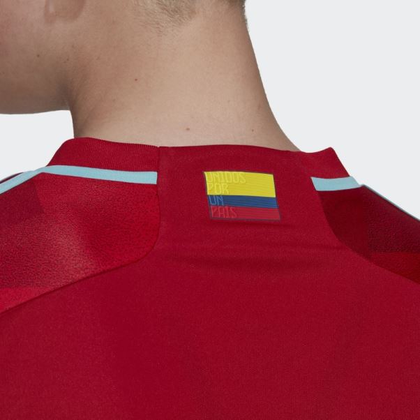 Maillot Extérieur Colombie 22 Adidas Rouge