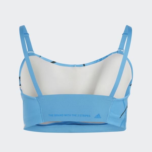 Soutien-gorge à Maintien Léger Thebe Magugu Studio (taille Plus) Adidas Bleu