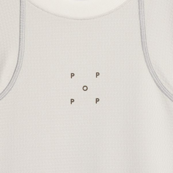 T-shirt à Manches Courtes Adidas Pop Tech Gris élégant