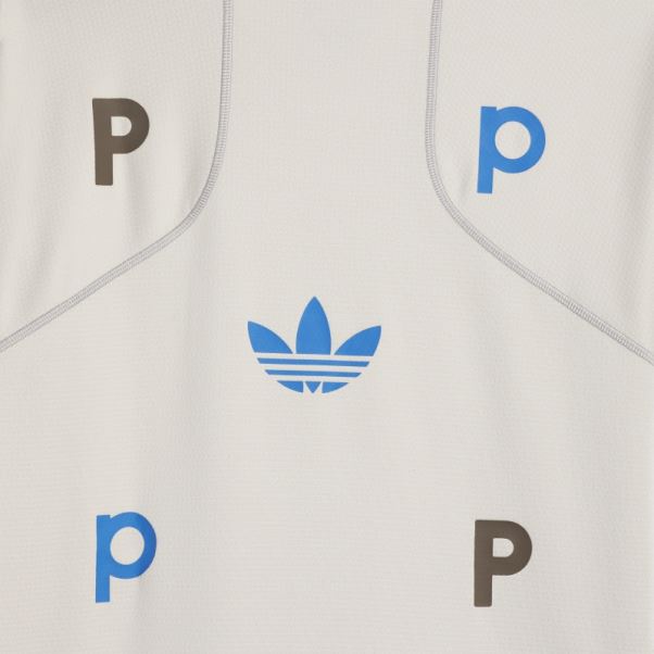 T-shirt à Manches Courtes Adidas Pop Tech Gris élégant