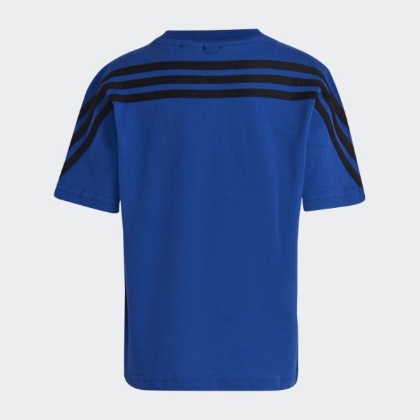 T-shirt Adidas X Marvel Spider-man Mode Bleu Royal