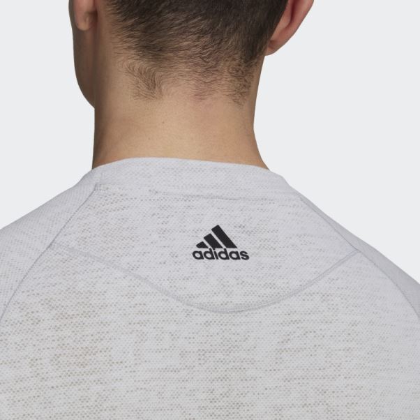 T-shirt Adidas Yoga Training Gris