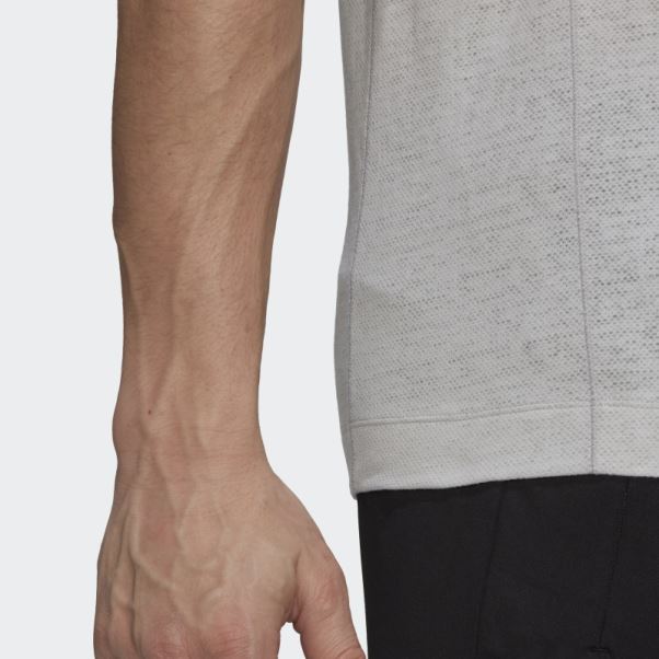T-shirt Adidas Yoga Training Gris