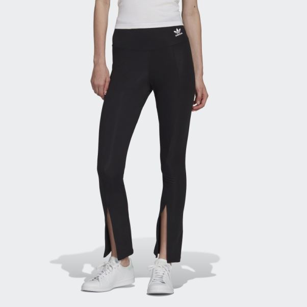 Collants Adicolor Classics Sst Ourlet Ouvert Noir Adidas