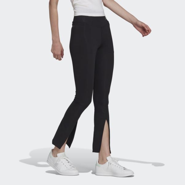 Collants Adicolor Classics Sst Ourlet Ouvert Noir Adidas