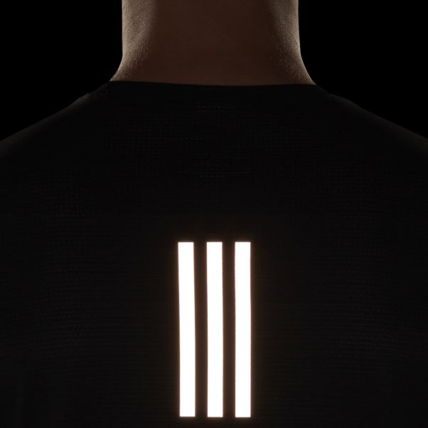 T-shirt à Manches Longues Adidas Own The Run Noir