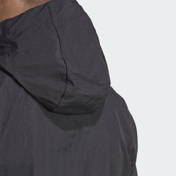 Veste D'échauffement Marathon Noir Adidas