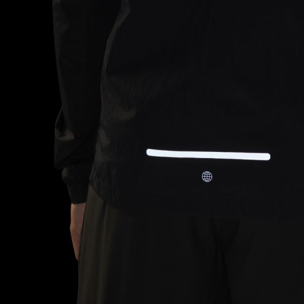 Veste D'échauffement Marathon Noir Adidas