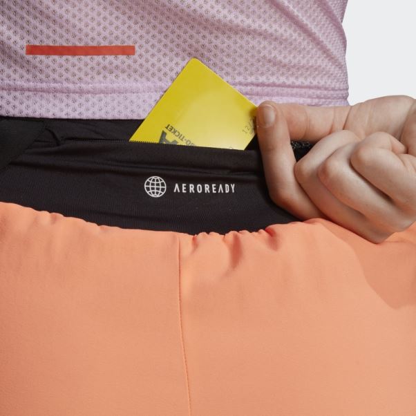 Faisceau Orange Adidas Terrex Agravic Bca Shorts