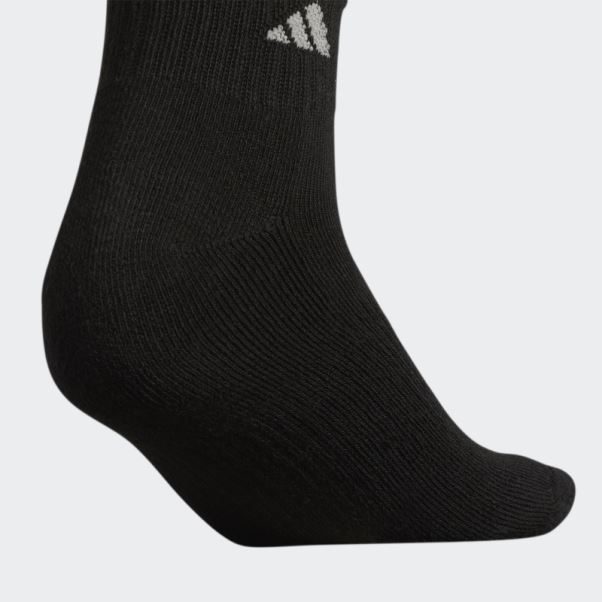 Adidas Chaussettes Athlétiques Coussinées 6 Paires Noir
