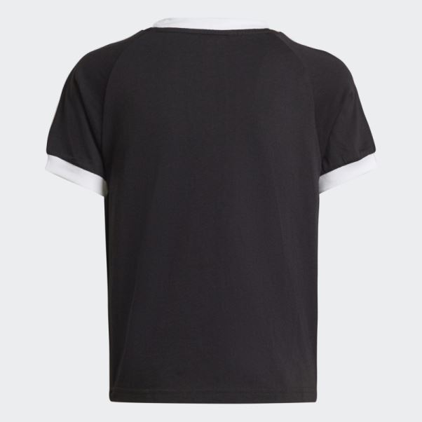 T-shirt Adicolor 3 Bandes Noir Adidas