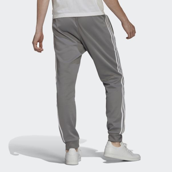 Pantalon De Survêtement Adicolor Classics Primeblue Sst Gris Adidas