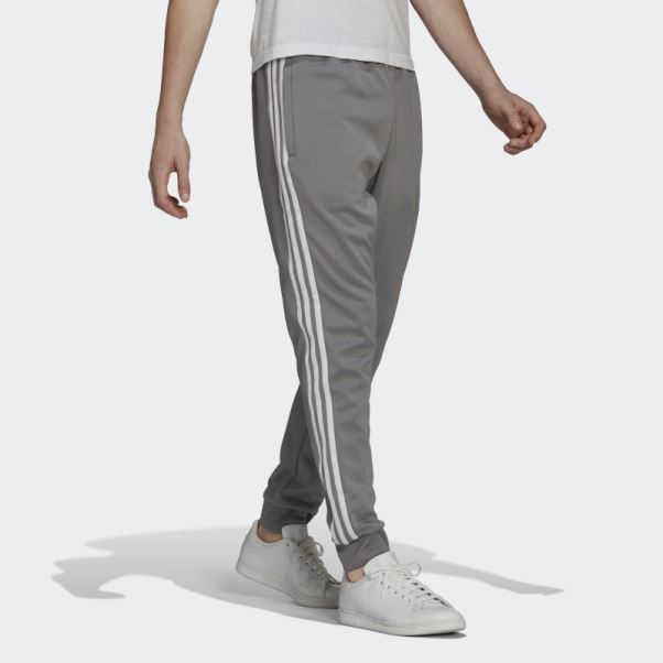 Pantalon De Survêtement Adicolor Classics Primeblue Sst Gris Adidas