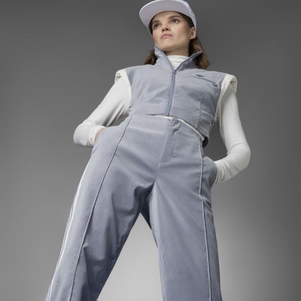 Adidas Pantalon Challenger Version Gris Bleu