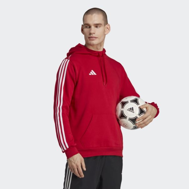 Sweat à Capuche Adidas Tiro 23 League Rouge