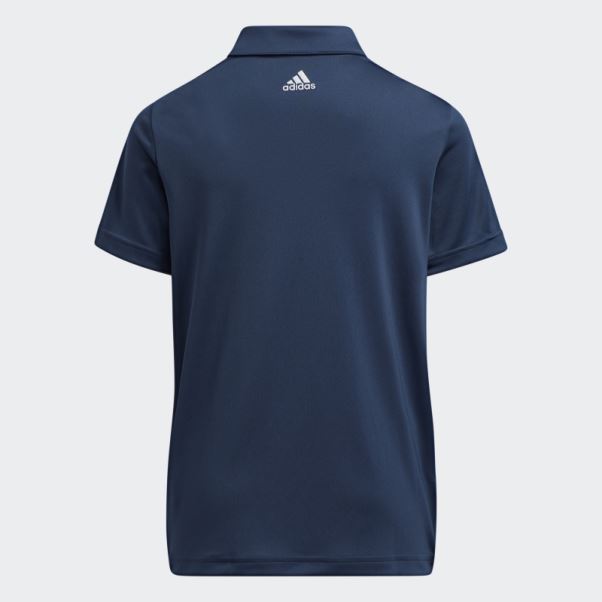Adidas Polo 3 Bandes Bleu Marine