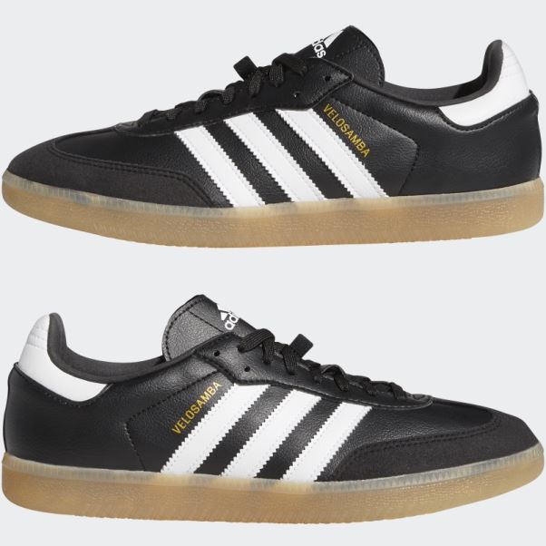 Chaussures De Cyclisme Vegan Velosamba Noires Adidas