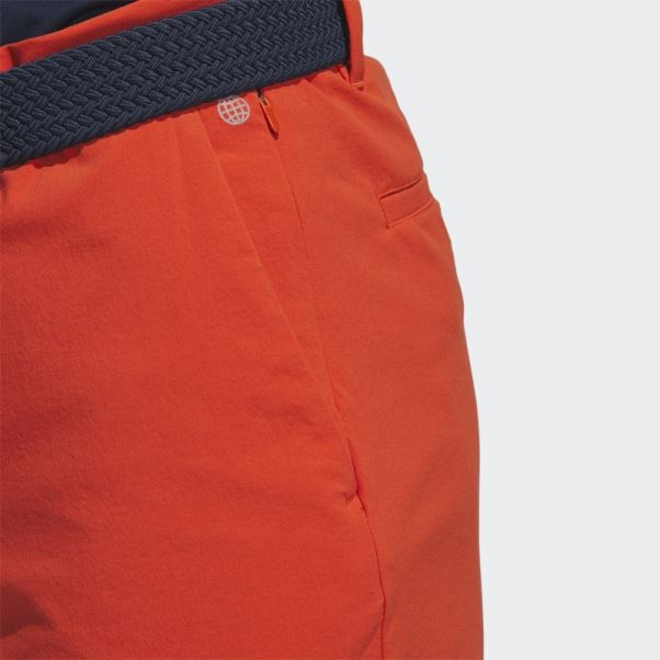 Short En Nylon 9 Pouces Ultimate365 Tour Rouge Adidas