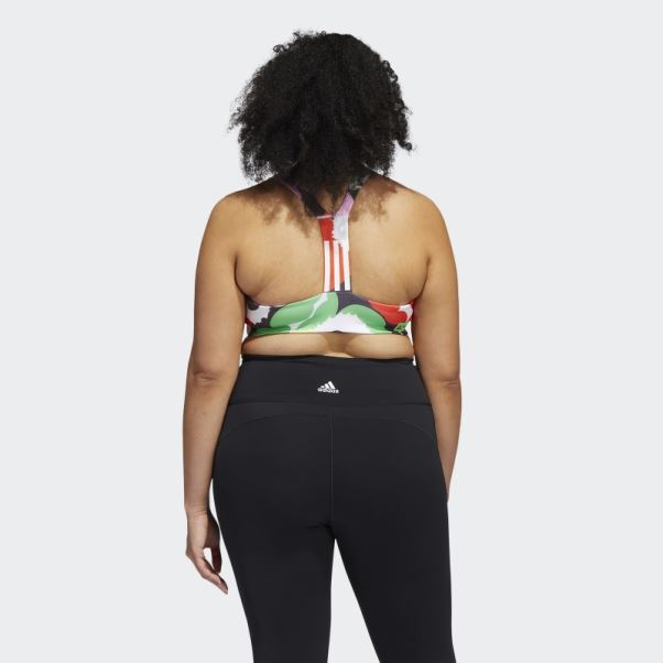 Soutien-gorge à Maintien Moyen Adidas Better Level Training Orange Blaze (taille Plus)