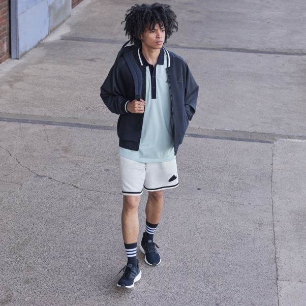 Adidas French Terry Short (non Genré) Blanc