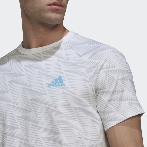 Conçu Pour Gameday Voyage T-shirt Blanc Adidas