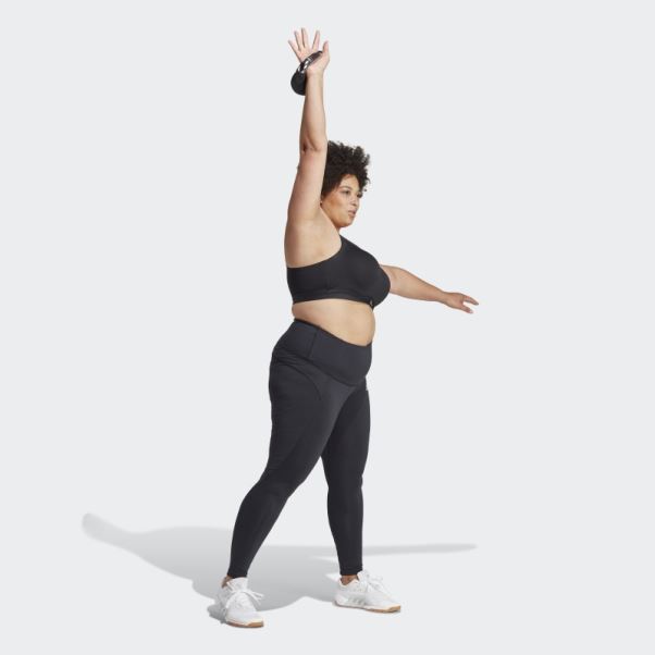 Soutien-gorge D'entraînement à Maintien élevé Adidas Tlrd Impact Luxe (grande Taille) Noir