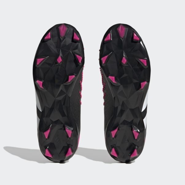 Adidas Predator Precision.1 Chaussures De Sol Ferme Rose Mode