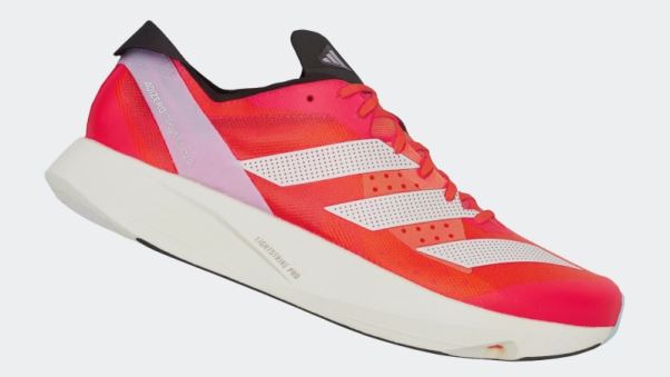 Red Adidas Adizero Takumi Sen 9 Shoes