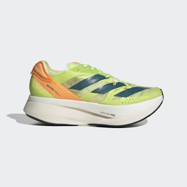 Chaussures Adizero Prime X Adidas Citron Vert