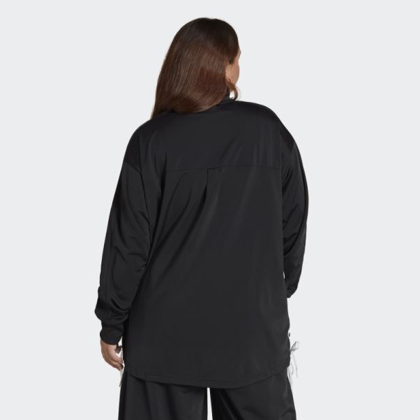 Veste De Survêtement Noire à Lacets Always Original (taille Plus) Adidas