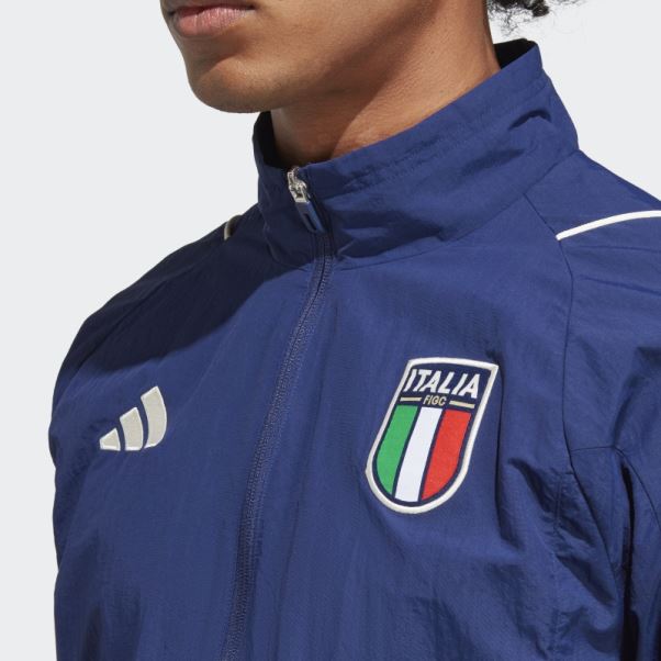 Hot Italy Tiro 23 Presentation Track Top Bleu Foncé Adidas