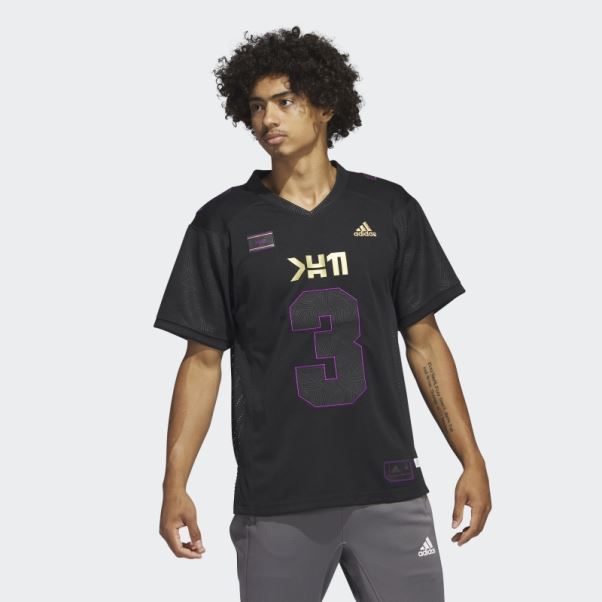 Maillot Panthère Noire Adidas Marvel Noir