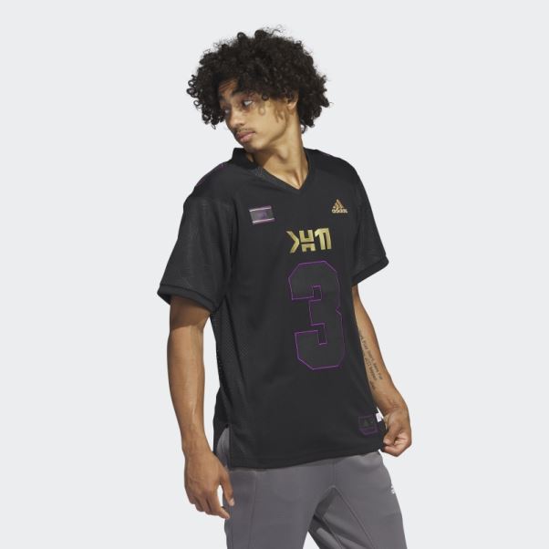 Maillot Panthère Noire Adidas Marvel Noir
