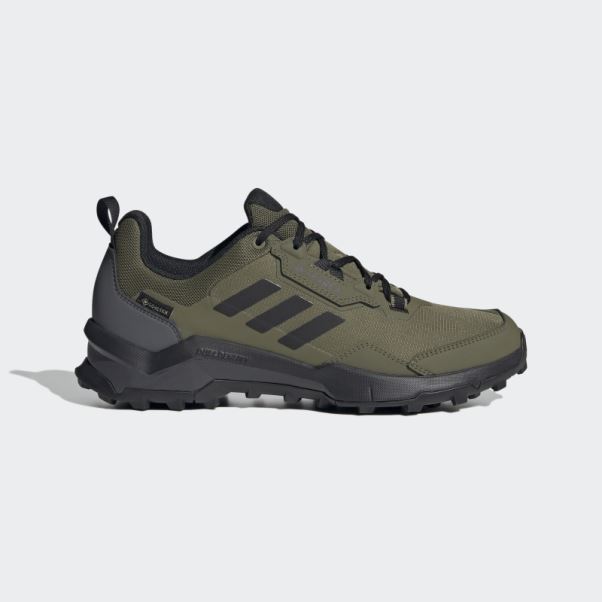 Chaussures De Randonnée Adidas Terrex Ax4 Gore-tex Olive
