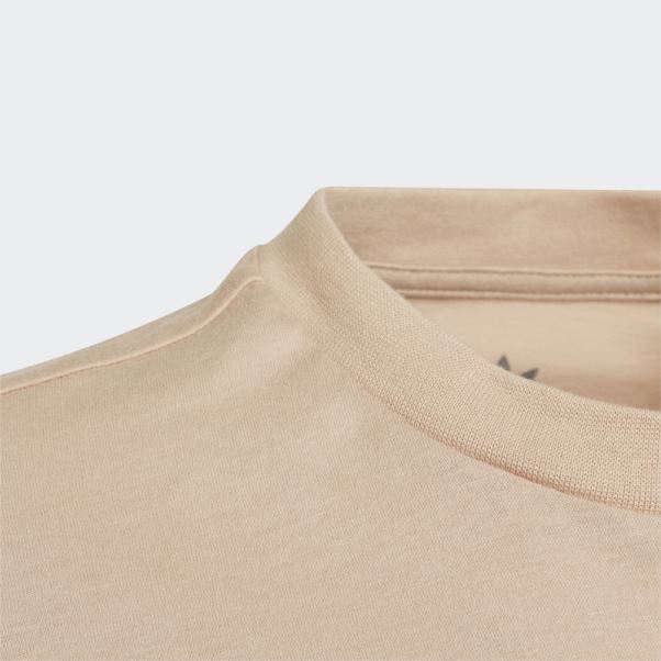 Tee Shirt Adicolor Beige Adidas