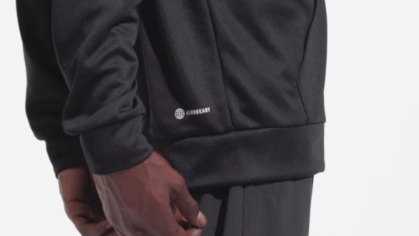 Train Essentials Veste D'entraînement Saisonnière Entièrement Zippée Adidas Noir