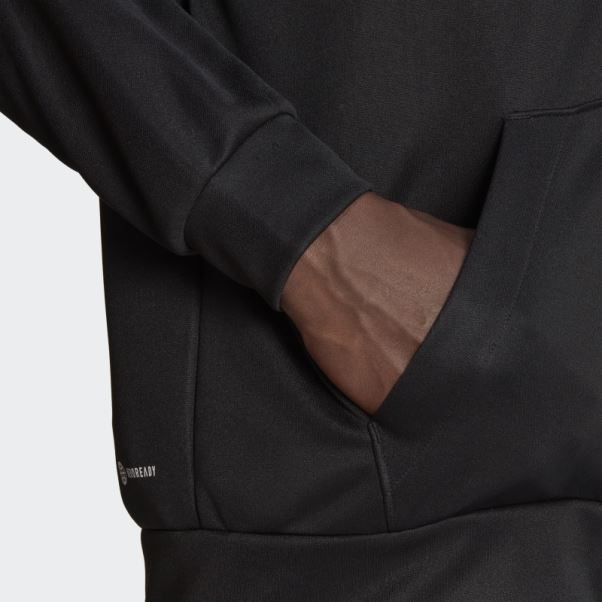 Train Essentials Veste D'entraînement Saisonnière Entièrement Zippée Adidas Noir