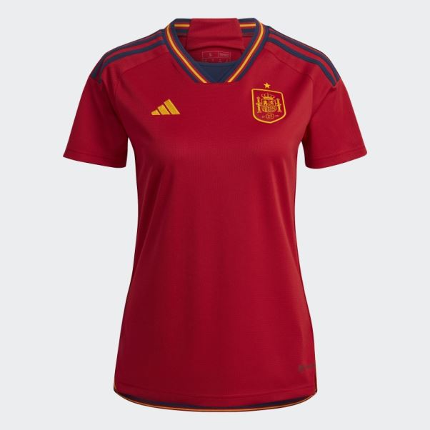 Maillot Domicile Espagne 22 Rouge Adidas